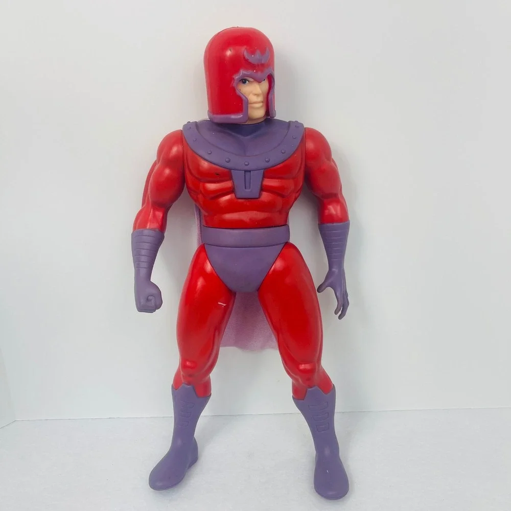 Vintage Toy Biz Marvel X-Men Magneto 10 Inch Action Figure with Helmet & Cape